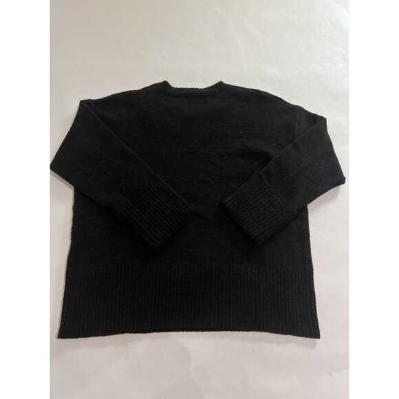Anrabees Crewneck Knit Sweater in Black - Picture 2 of 3